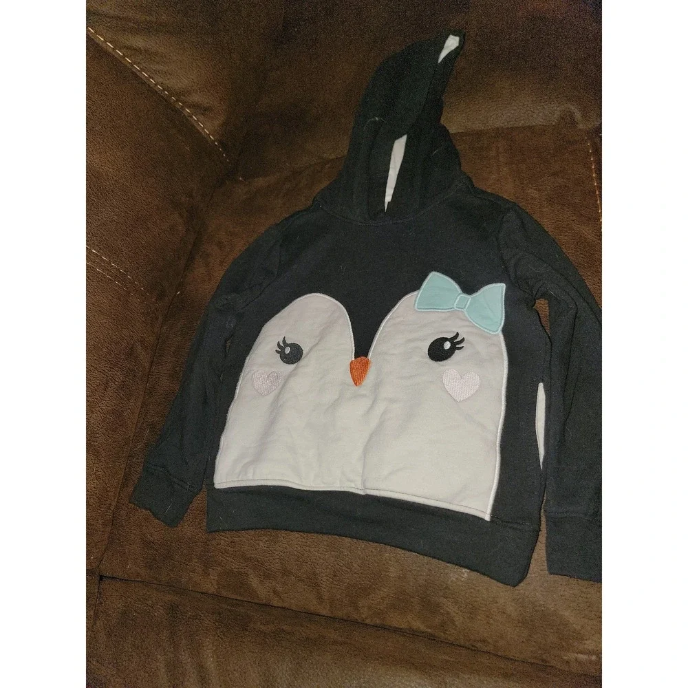 Gymboree polar party penguin‎ sweatshirt and leggings size 3t hoodie